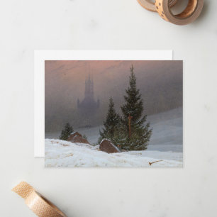 Winter Landscape, 1811 by Caspar David Friedrich Card