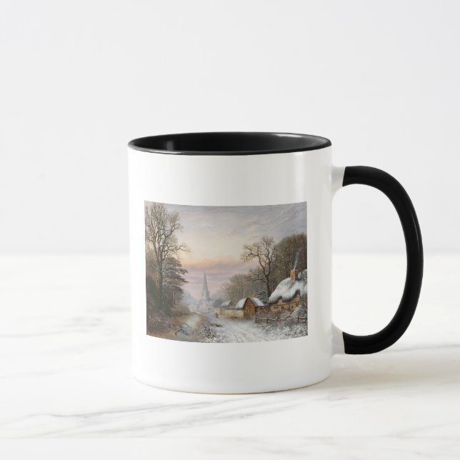 Winter landscape, 1869 mug (Right)