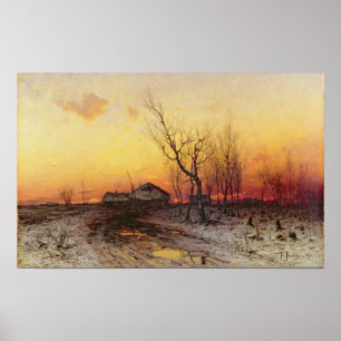 Winter Landscape 2 Poster