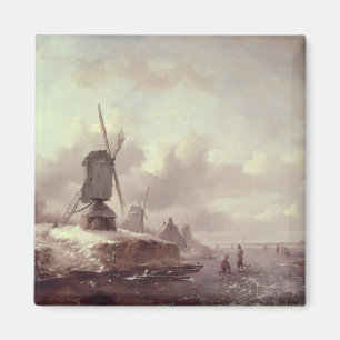 Winter Landscape 3 Magnet