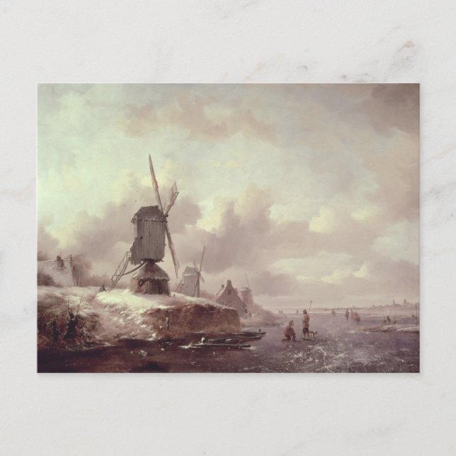 Winter Landscape 3 Postcard (Front)