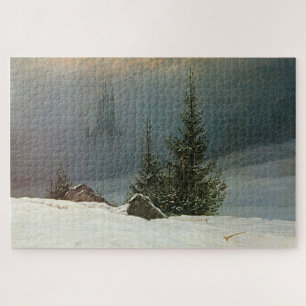 Winter Landscape: A Friedrich Masterpiece Jigsaw Puzzle