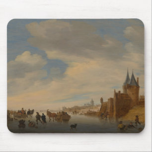 Winter Landscape at Arnhem 1653 Mouse Pad
