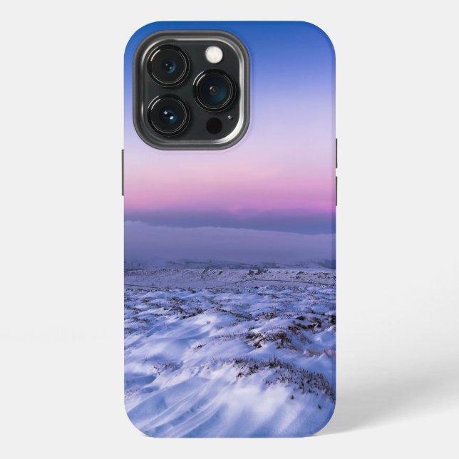 Winter Landscape At Dawn iPhone Case (Back)