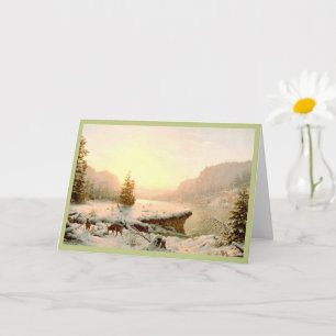 Winter Landscape Card