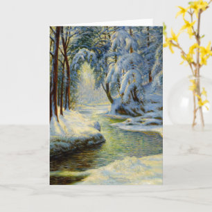 Winter Landscape,  Card