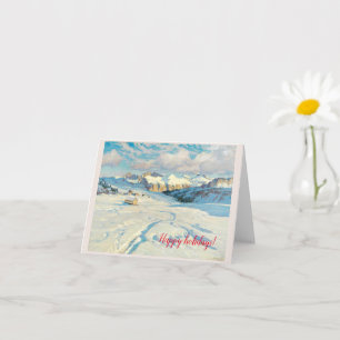 Winter Landscape   Card