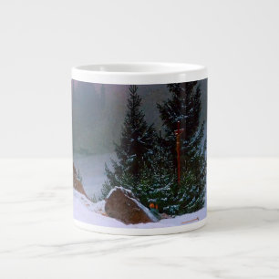 Winter Landscape Caspar David Friedrich Large Coffee Mug