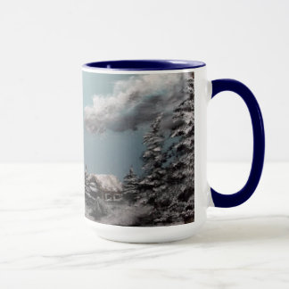 Winter Landscape  coffee cup