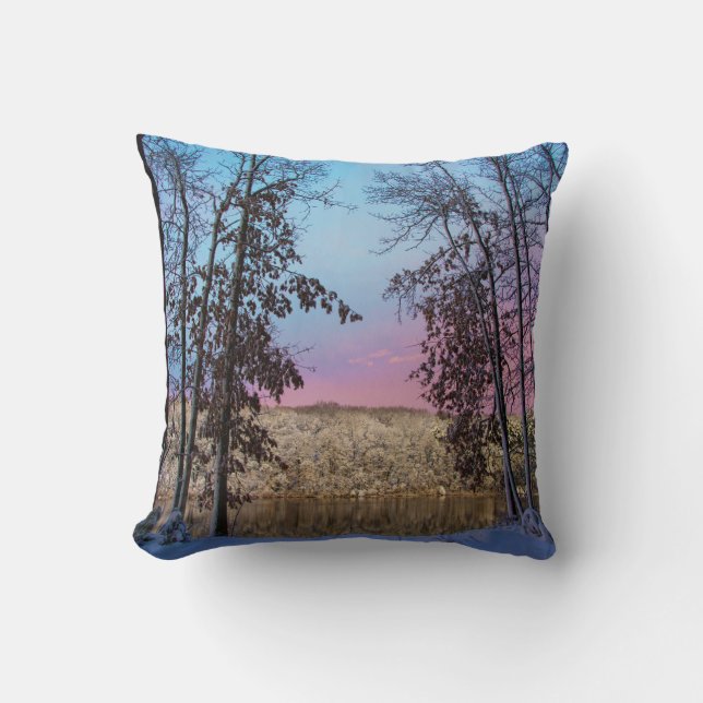 Winter landscape cushion (Front)