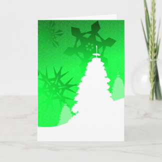 Winter Landscape - Gaelic Christmas Greeting Card