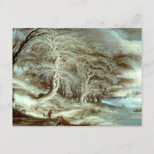 Winter Landscape Gijsbrecht Leytens Postcard