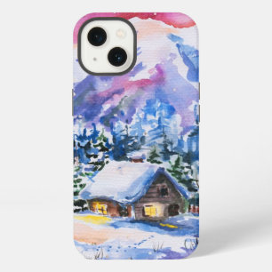 Winter landscape iPhone case