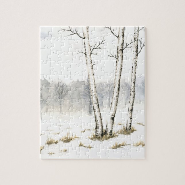 Winter Landscape Jigsaw Puzzle (Vertical)