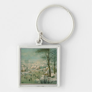 Winter Landscape Key Ring