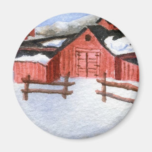Winter Landscape Magnet