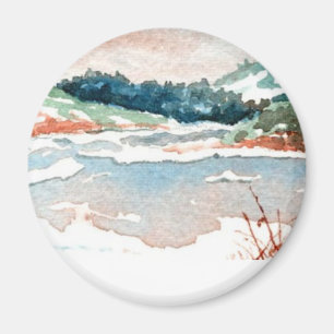 Winter Landscape Magnet
