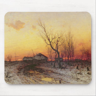 Winter Landscape Mouse Pad