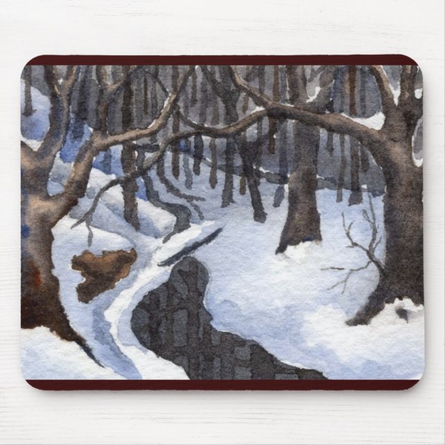 Winter Landscape Mousepad (Front)