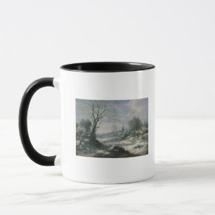 Winter landscape mug