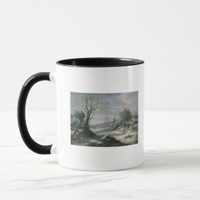 Winter landscape mug (Left)