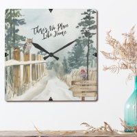 Winter Landscape No Place Like Home Address