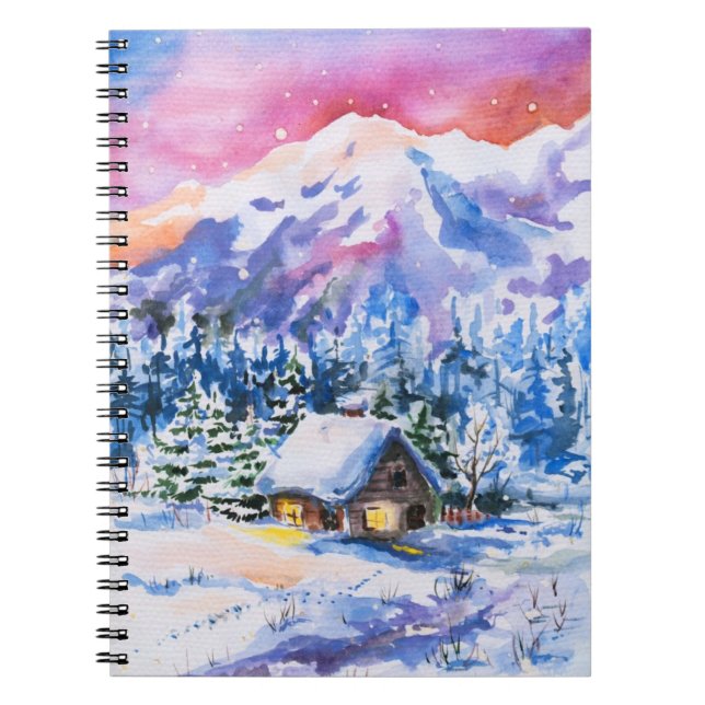 Winter landscape notebook (Front)