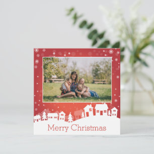 Winter Landscape Photo Holiday Card