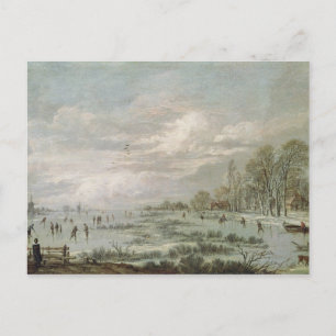 Winter Landscape Postcard