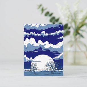 Winter Landscape Postcard