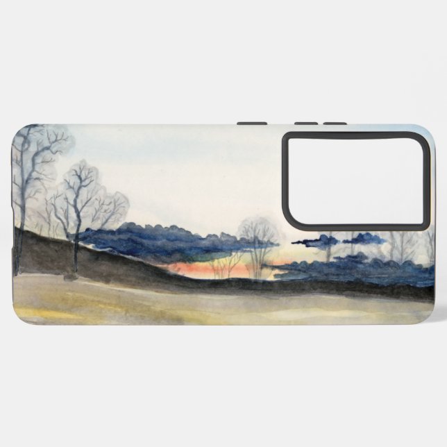 Winter Landscape Samsung Galaxy S21+ Case (Back Horizontal)