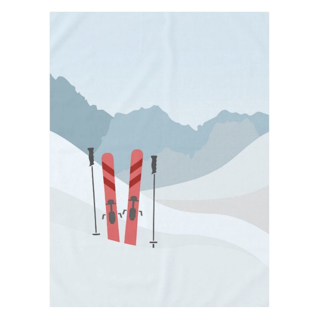 Winter landscape tablecloth (Front)