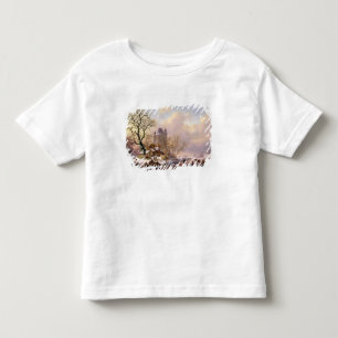 Winter Landscape with a Castle Toddler T-Shirt