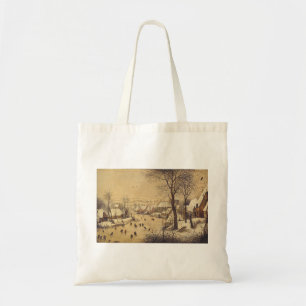 Winter landscape with bird trap by Pieter Brueghel Tote Bag