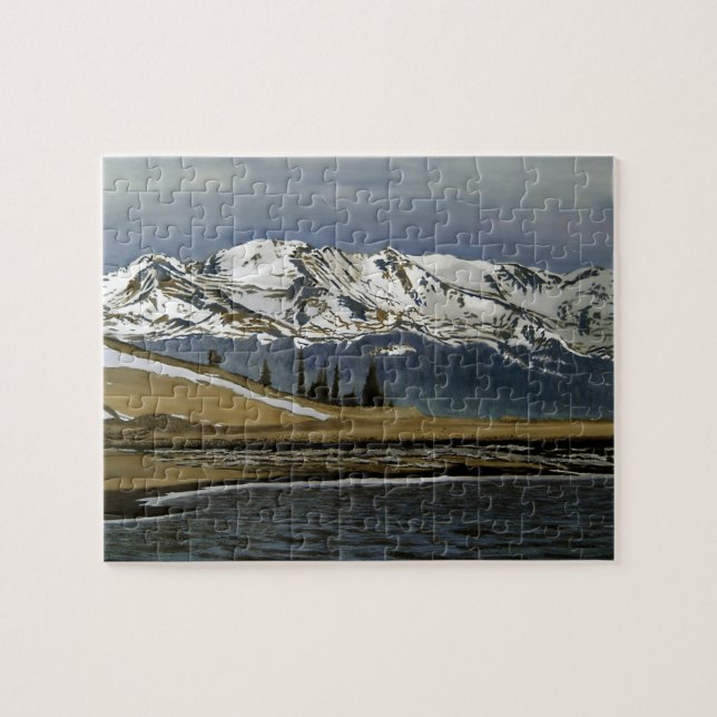 Winter Leadville Colorado Mountain Landscape Jigsaw Puzzle (Horizontal)