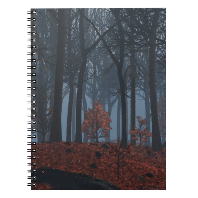 Winter Leaves Notebook (Front)