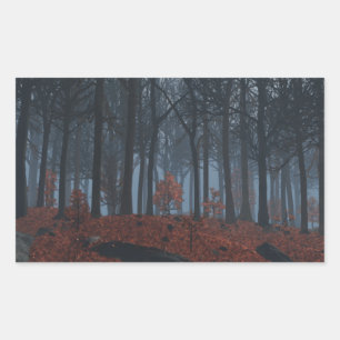 Winter Leaves Stickers