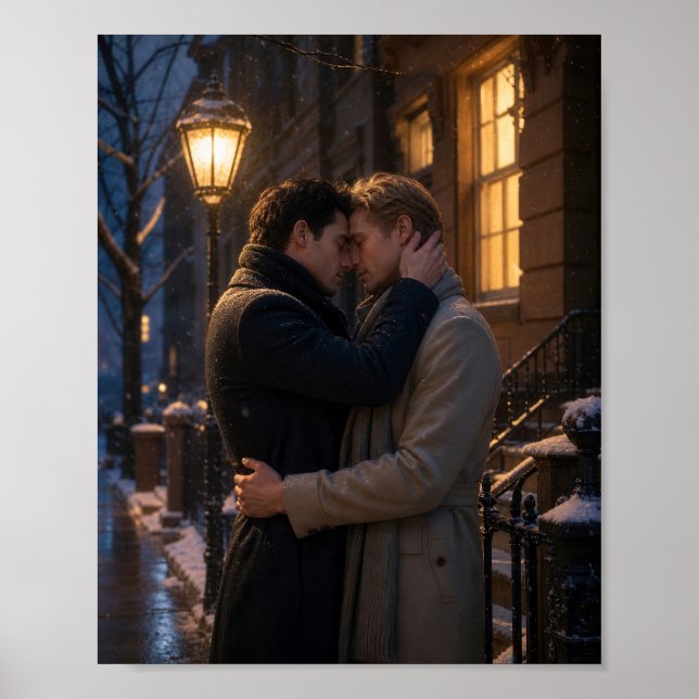 Winter Light | Gay Art Project Poster (Front)