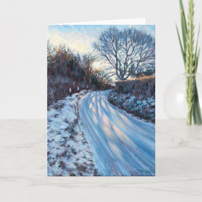 Winter Light Holiday Card (Front)