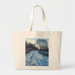 Winter Light Large Tote Bag