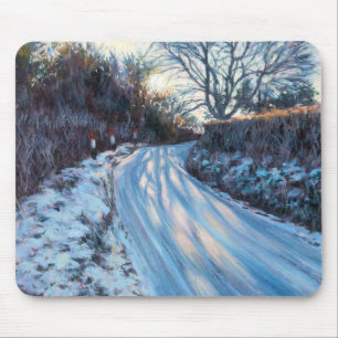 Winter Light Mouse Pad