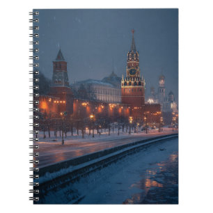 Winter Lights of the Kremlin Notebook