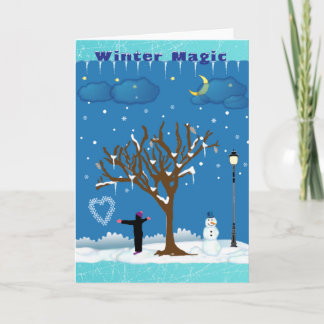 Winter Magic Card
