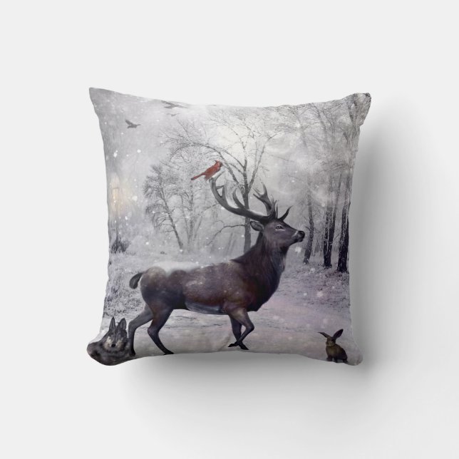 Winter Magic Cushion (Front)