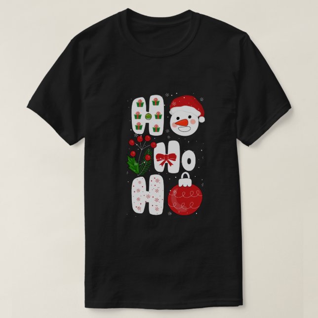 Winter Magic Design Retro Winter Christmas Vector T-Shirt (Design Front)