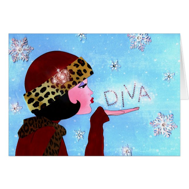 "Winter Magic" Diva  (Front Horizontal)