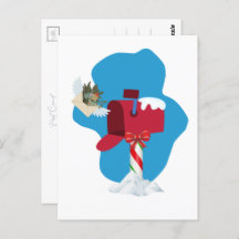 Winter Mailbox Airmail