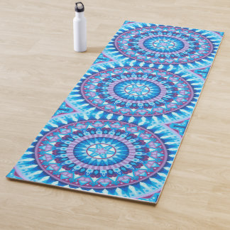 Winter Mandala Yoga Mat