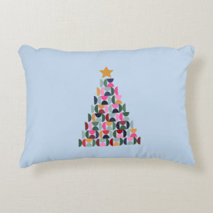 Winter Market 10 Colourful Christmas Tree Decorative Cushion