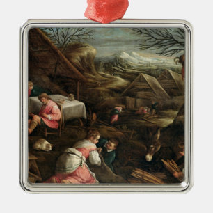 Winter Metal Ornament